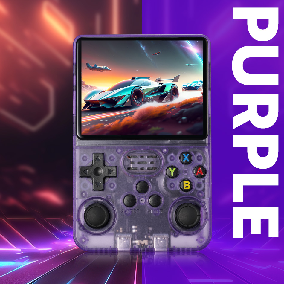 Gaming Console Under 1000 - Fioletowa, ładowalna, retro konsola do gier