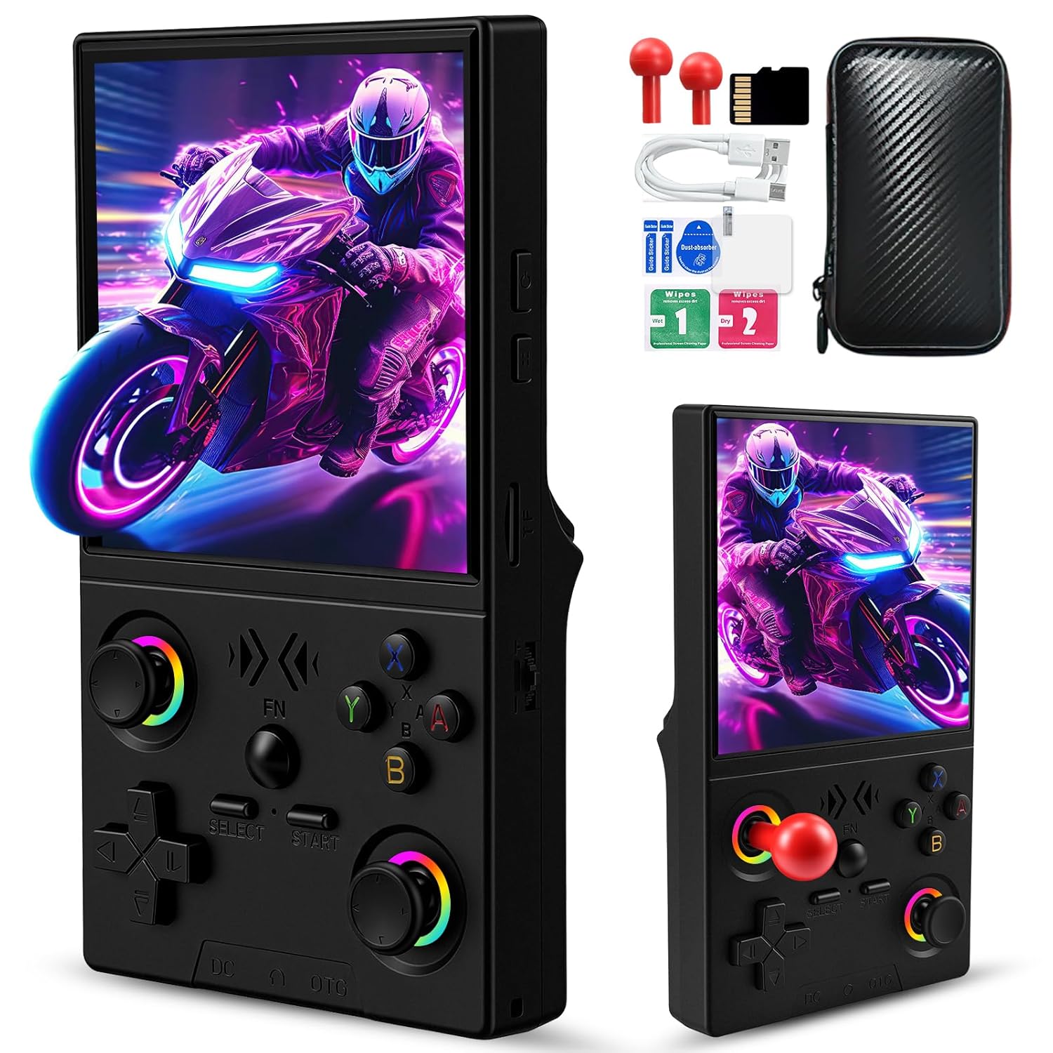 Gaming Console Retro Handheld - FLLBW XF40V Retro Przenośna Konsola do