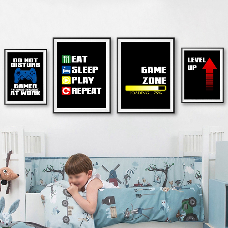 Gaming Console Quotes - Obrazy z cytatami o grach, malarstwo,