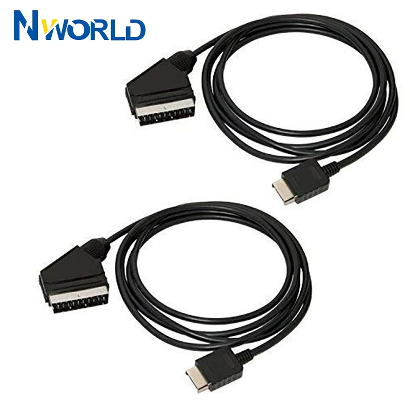Gaming Console Xbox One - 2 szt./lot Kabel RGB SCART 1.8m