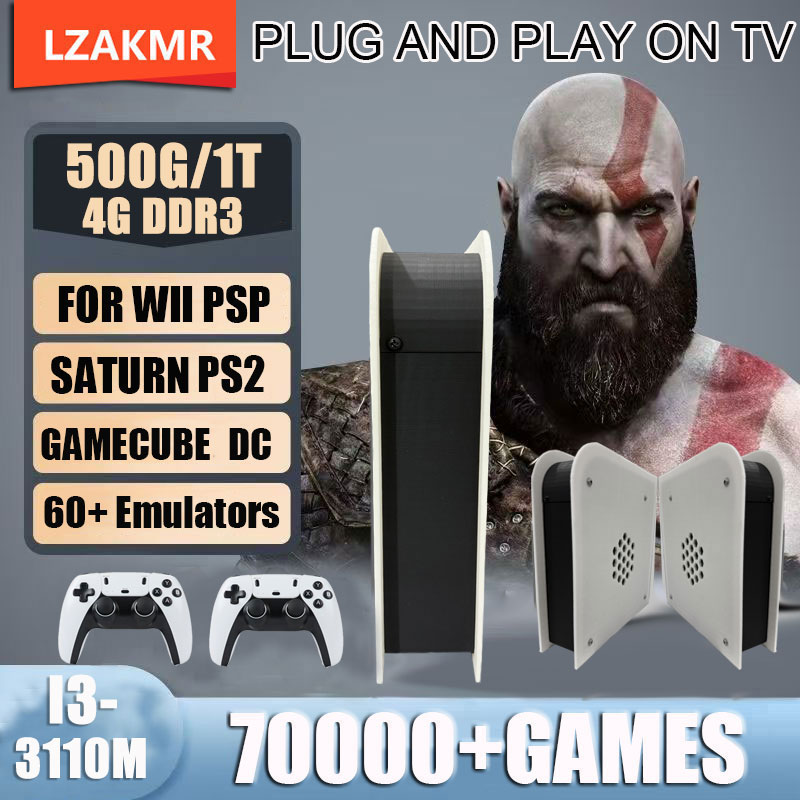 Gaming Console Ps3 - Bezprzewodowy Kontroler 8G RAM Konsola Retro