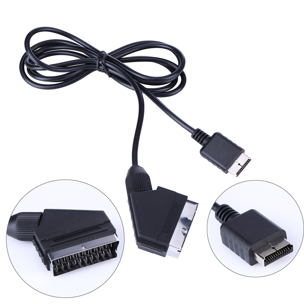 Gaming Console Ps3 - 1.8M kabel RGB Scart na PS1