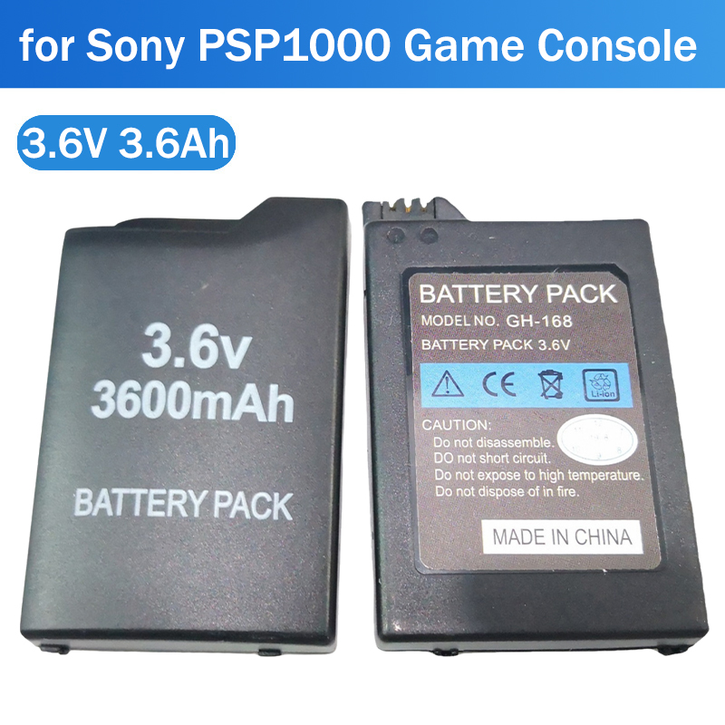 Gaming Console Psp - Bateria 3.6V 3600mAh do konsoli do