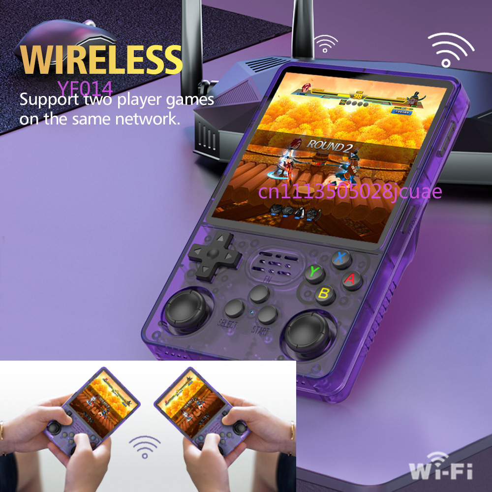 Gaming Console Retro Handheld - Konsola przenośna R36Plus z otwartym kodem