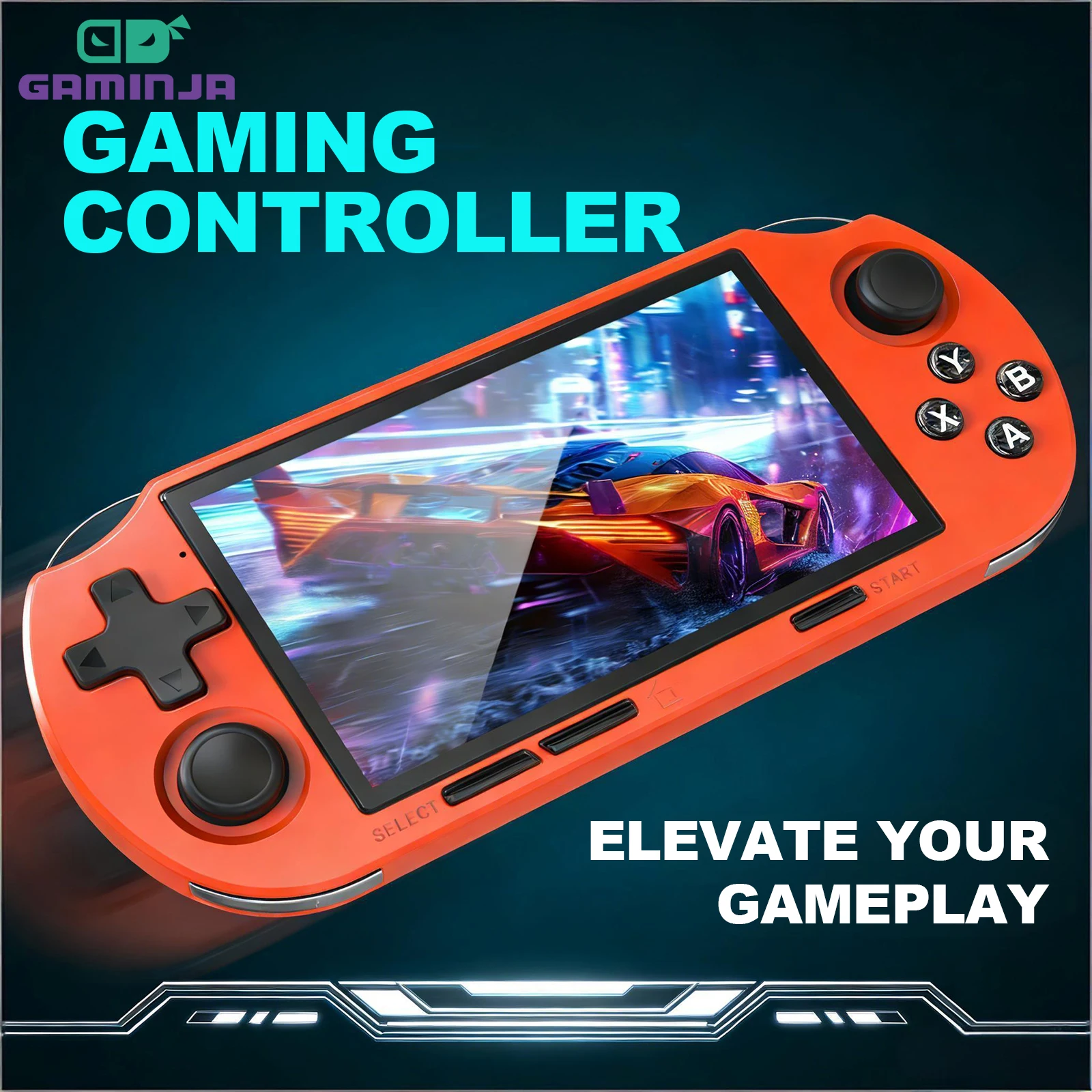 Gaming Console Youtube - Przenośna konsola do gier GAMINJA z