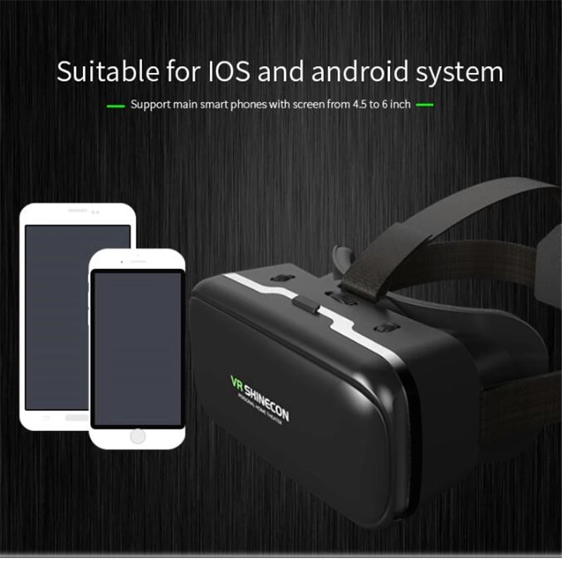 Okulary VR Shinecon 3D Wirtual – Gaming Console Vr recenzja i cena