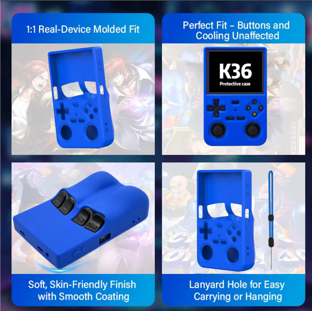Silikonowe etui ochronne na ko – Gaming Console K36 recenzja i cena