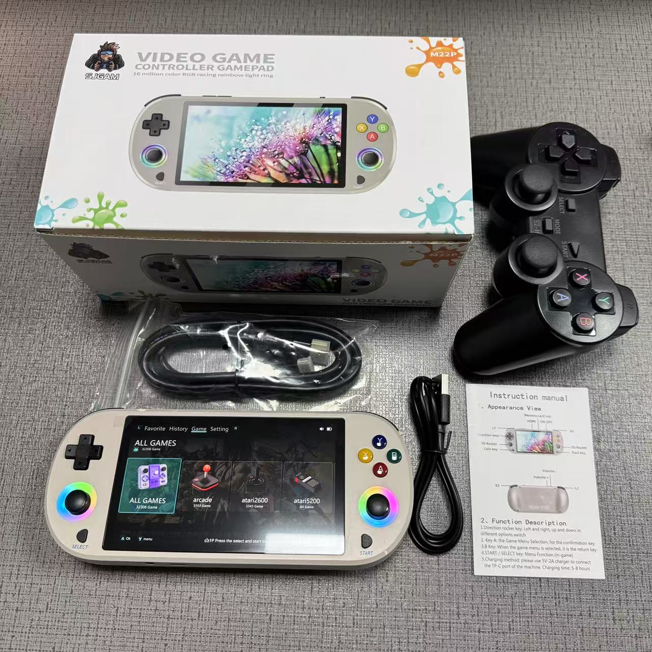 Nowa przenośna kieszonkowa kon – Gaming Console Youtube recenzja i cena