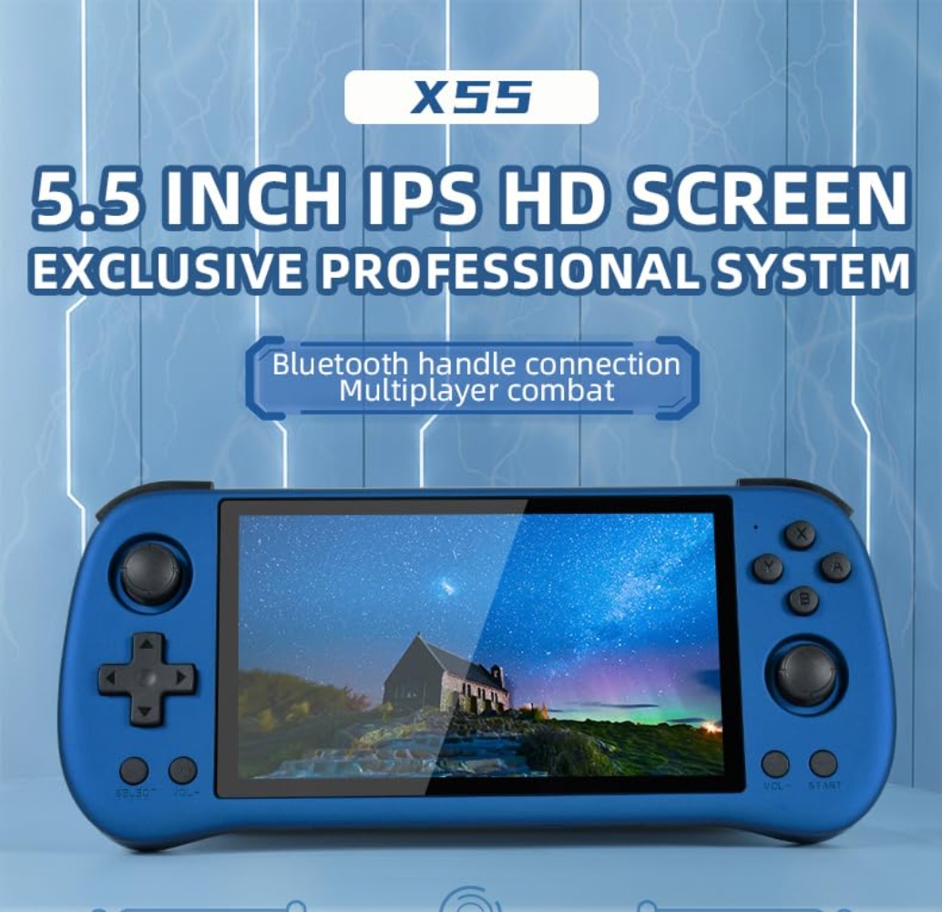 Konsola przenośna Powkiddy X55 – Gaming Console X55 recenzja i cena