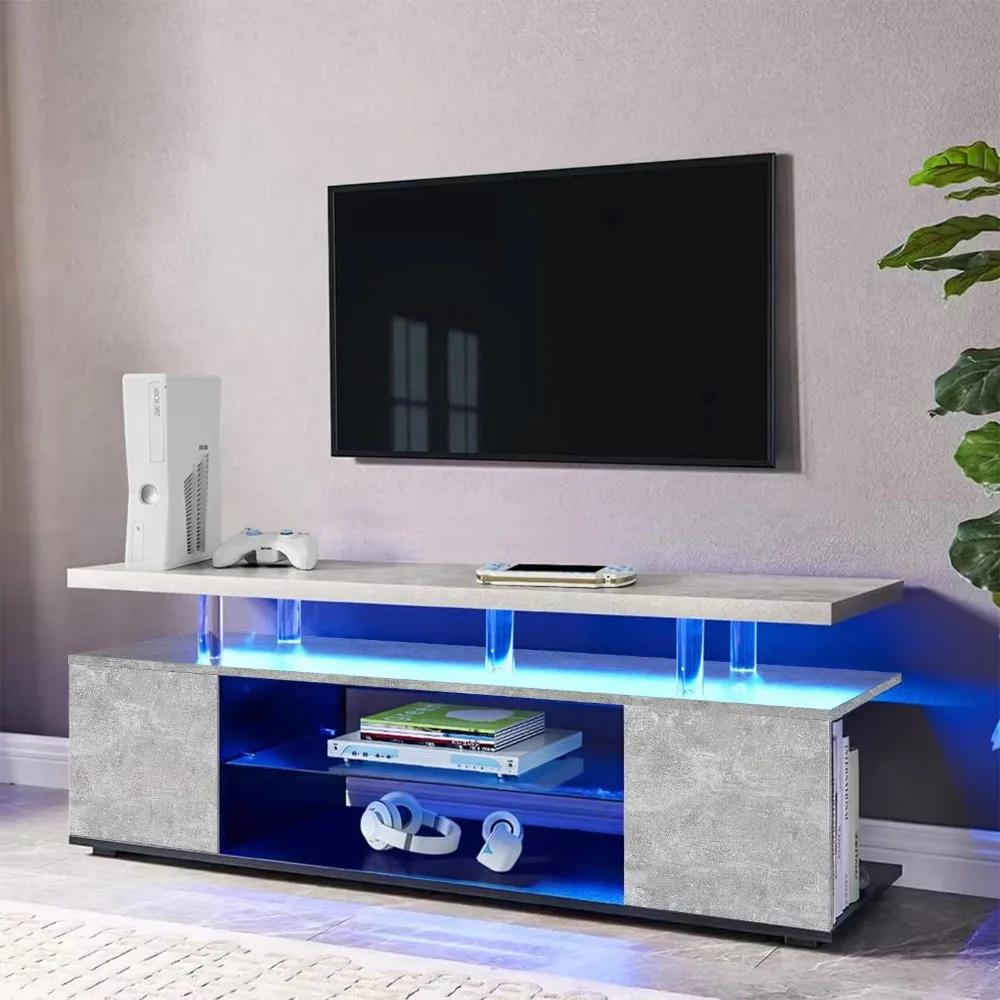 Szafka RTV na telewizor 70 cal – Gaming Console Entertainment Center recenzja i cena