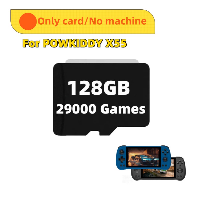 DLA POWKIDDY X55 Przenośna kon – Gaming Console X55 recenzja i cena