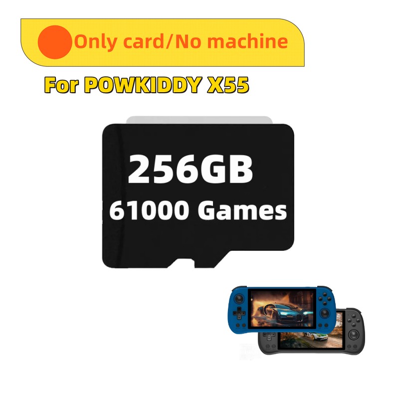 DLA POWKIDDY X55 Przenośna kon – Gaming Console X55 recenzja i cena