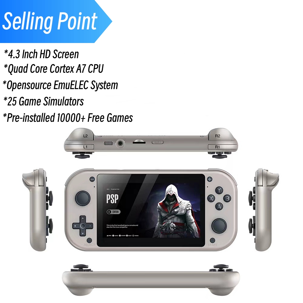Najnowszy M17 przenośna konsol – Gaming Console Youtube recenzja i cena
