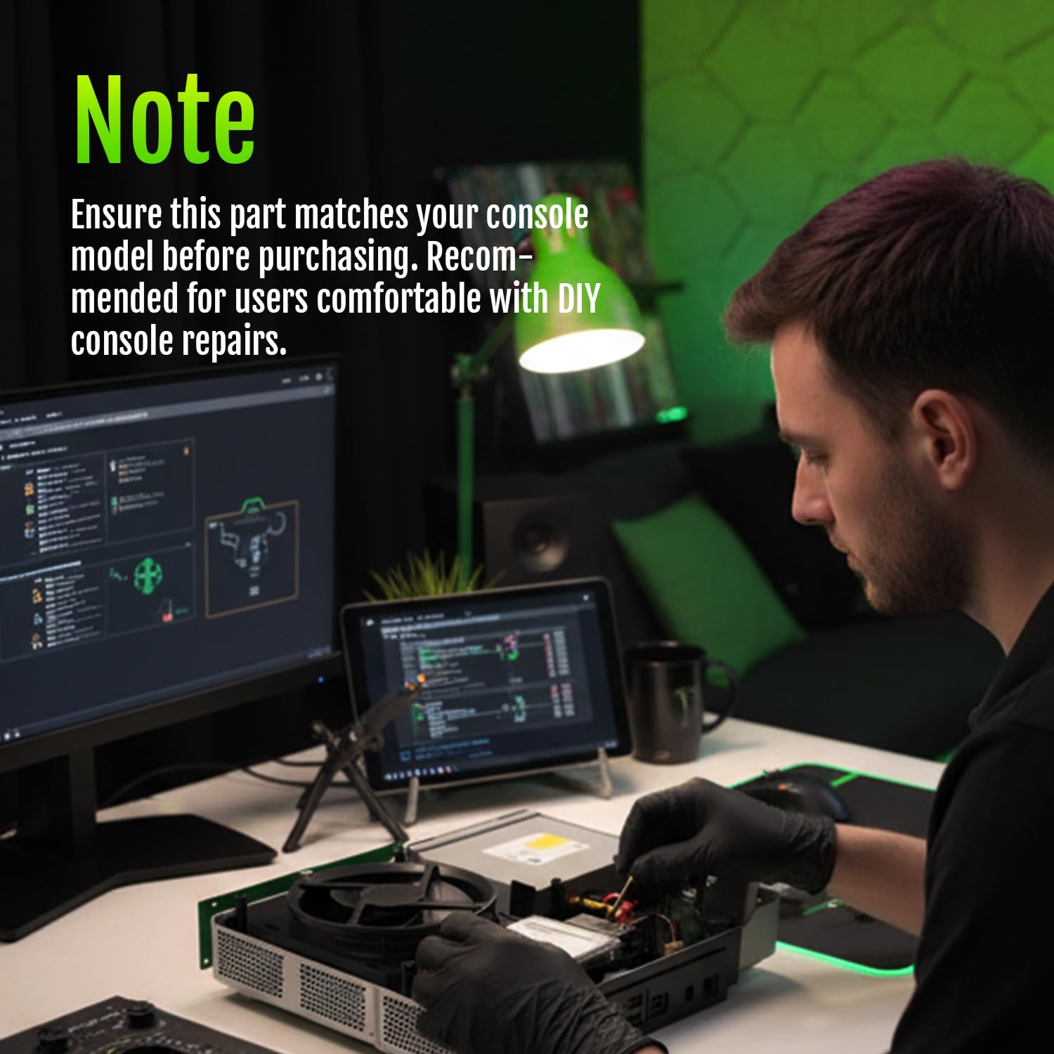 Wymiana wewnętrznego wentylato – Gaming Console Xbox One recenzja i cena
