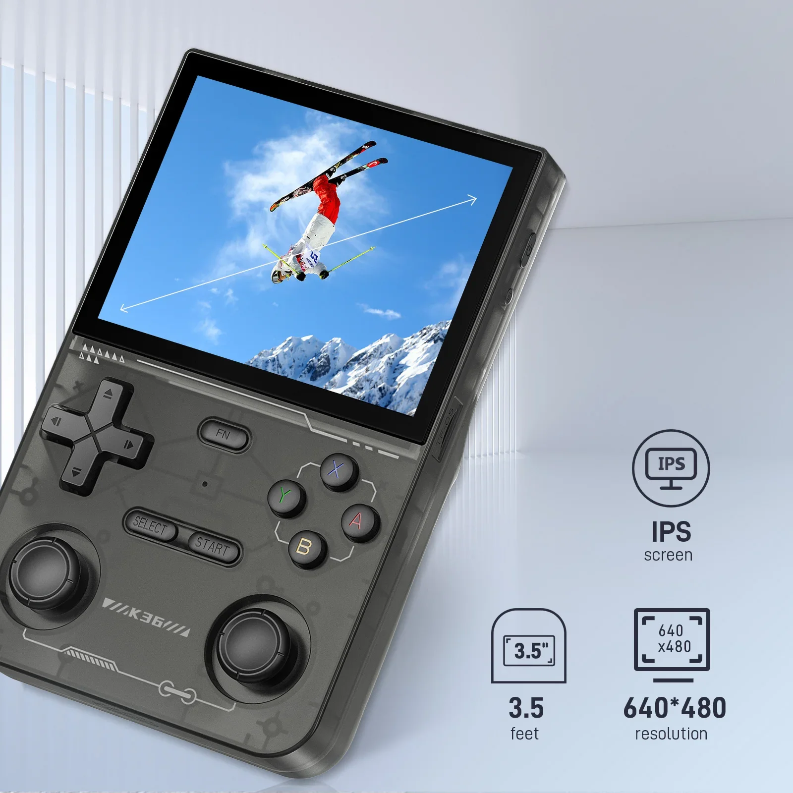 GAMINJA K36 3,5-calowy ekran I – Gaming Console K36 recenzja i cena
