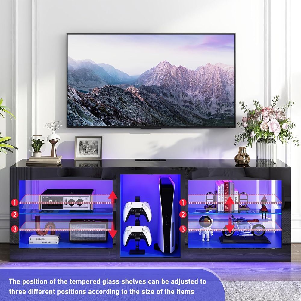 Stojaki pod telewizory LED z g – Gaming Console Entertainment Center recenzja i cena