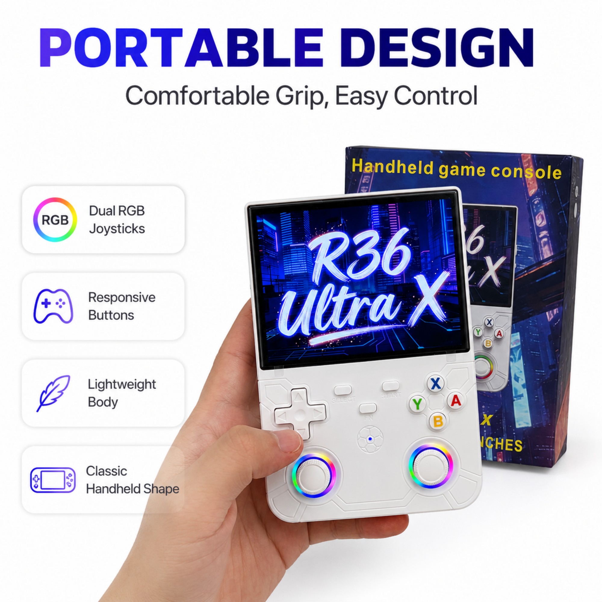 Retro konsola do gier przenośn – Gaming Console Retro Handheld recenzja i cena