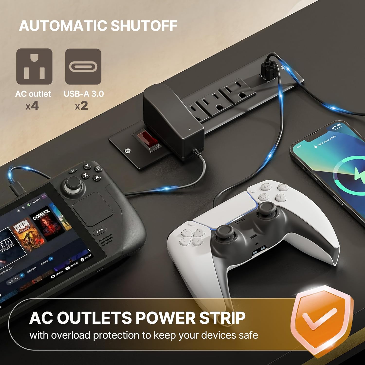 Szafka RTV, centrum rozrywki z – Gaming Console Entertainment Center recenzja i cena