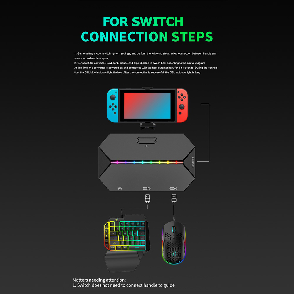 Adapter konwertera klawiatury  – Gaming Console Quotes recenzja i cena
