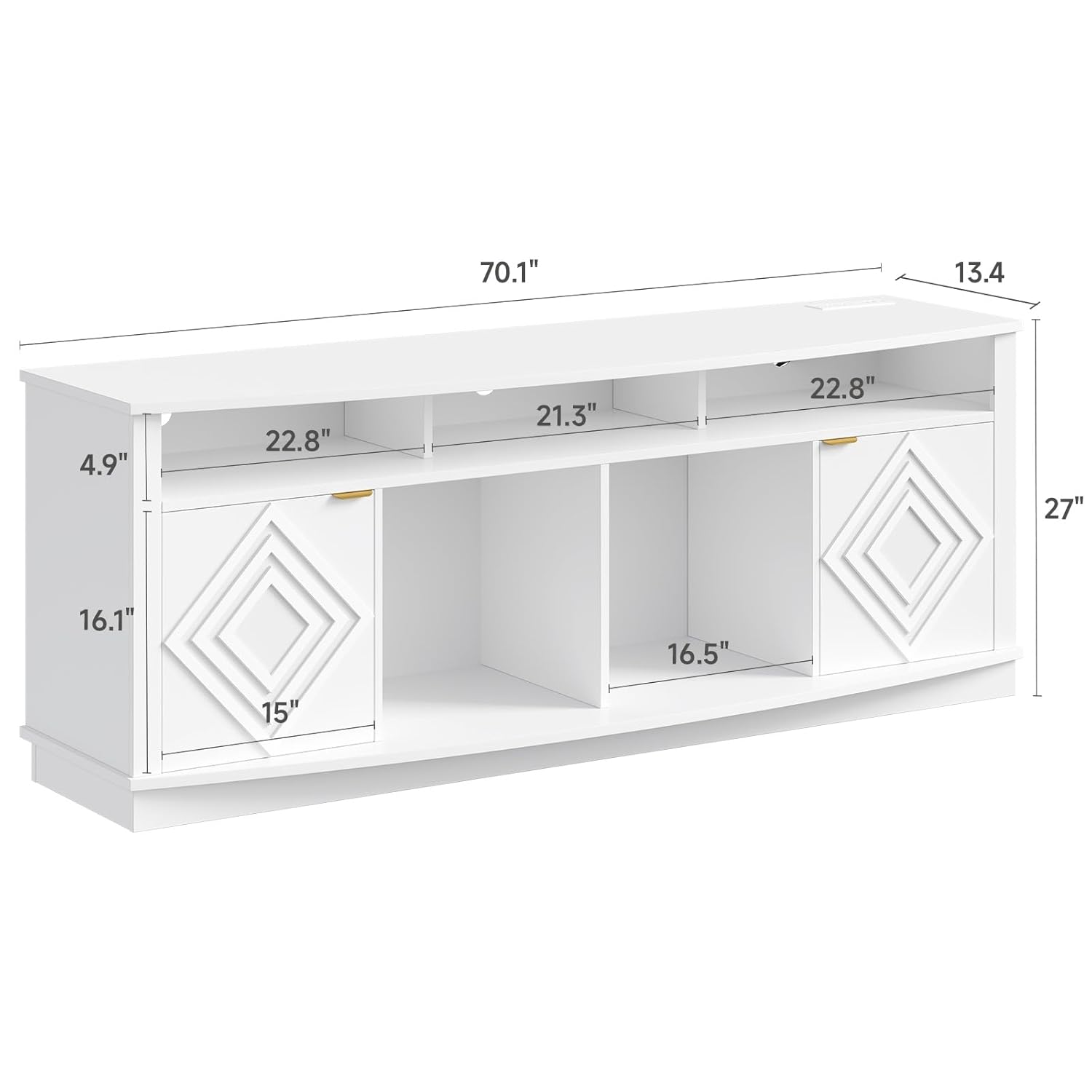 Stojak pod telewizor LED na te – Gaming Console Entertainment Center recenzja i cena