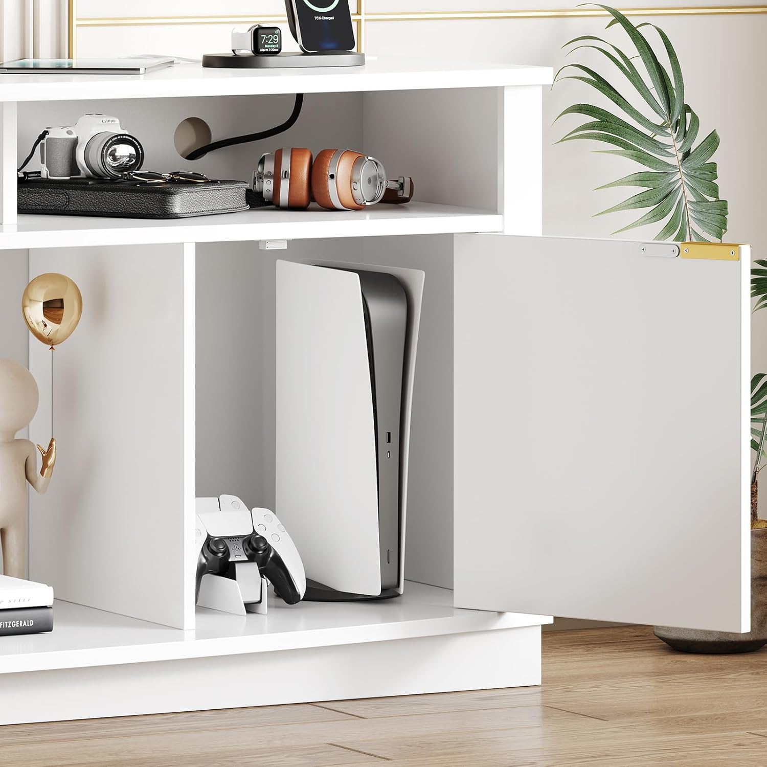Stojak pod telewizor LED na te – Gaming Console Entertainment Center recenzja i cena
