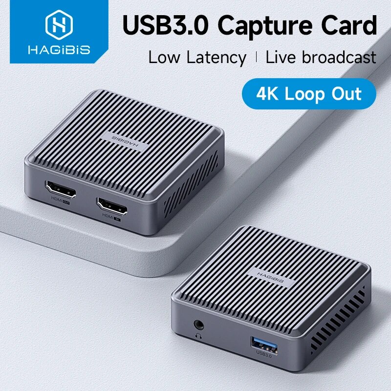 Hagibis 4K HDMI-karta przechwy – Gaming Console With Phone recenzja i cena