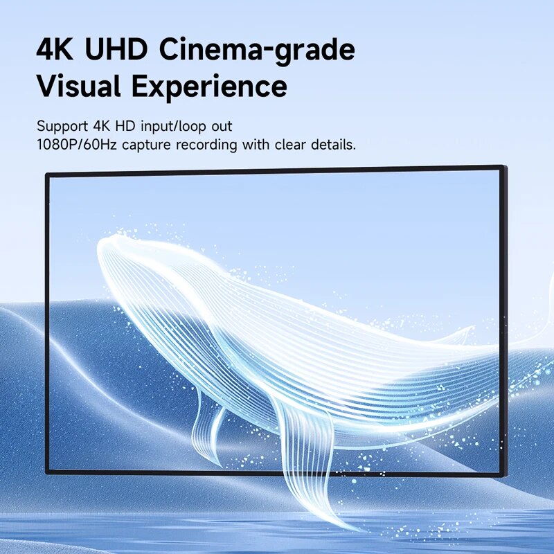 Hagibis 4K HDMI-karta przechwy – Gaming Console With Phone recenzja i cena