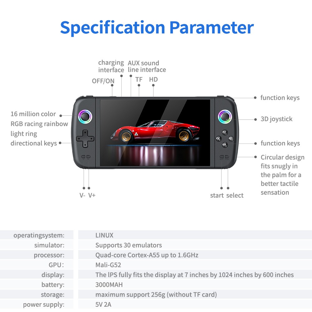Nowa Konsola Przenośna M27 z 7 – Gaming Console Youtube recenzja i cena