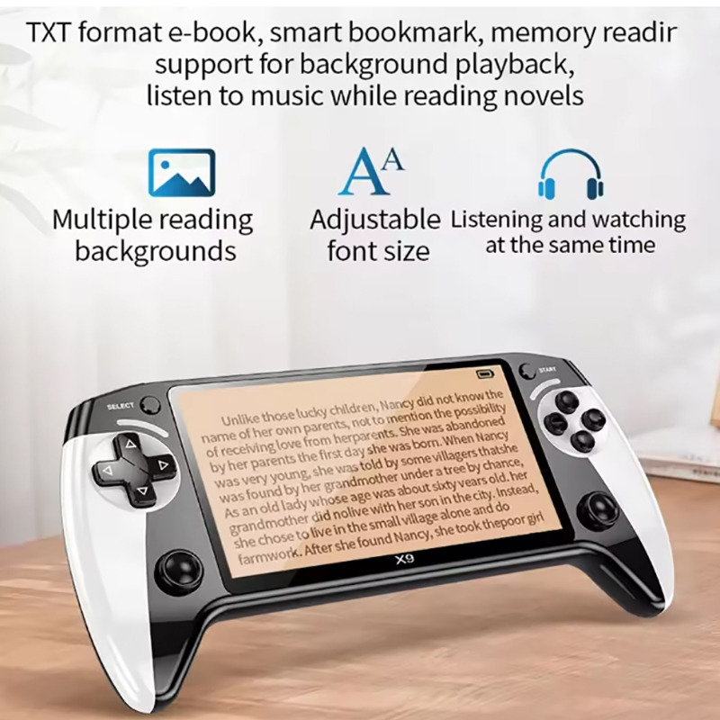 Przenośna konsola do gier X9 z – Gaming Console.Emulators recenzja i cena