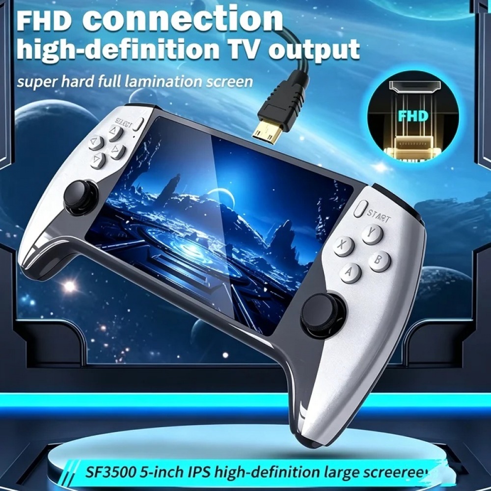Konsola przenośna SF3500 5 cal – Gaming Console Retro Handheld recenzja i cena